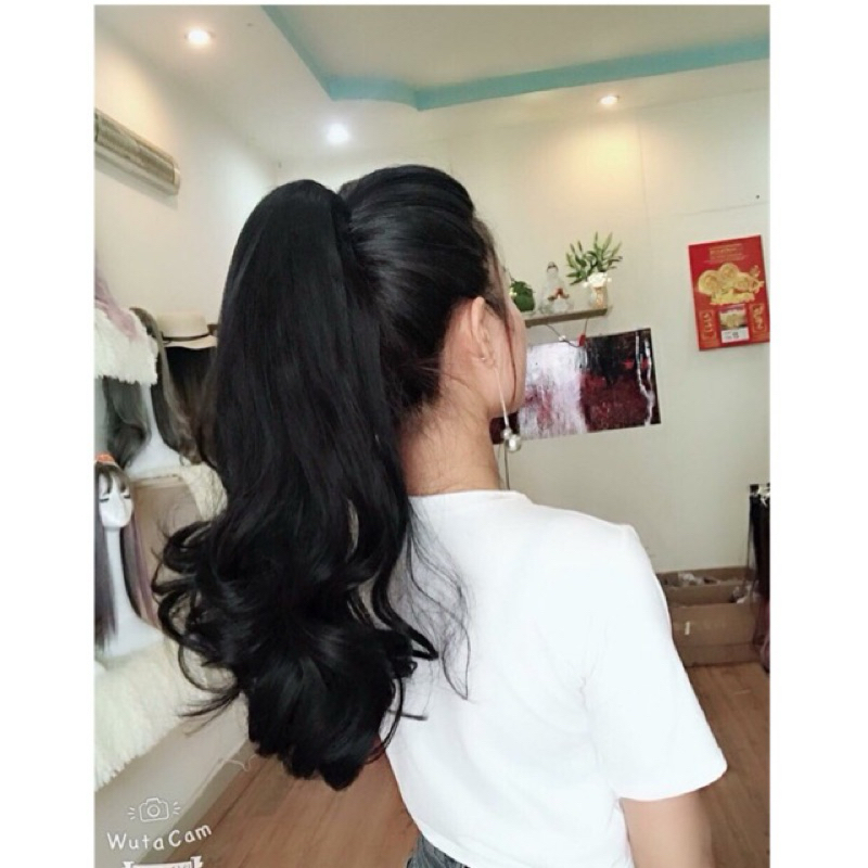[ĐỦ MÀU] TÓC GIẢ NGOẠM XOĂN DÀY DẶN KÈM HÌNH THẬT DÀI 55-60 CM