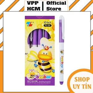 Bút lông kim màu tím Beebee FL04 Thiên Long