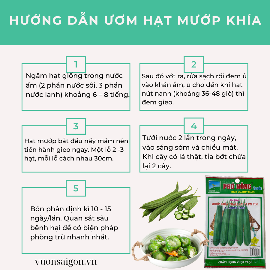 Hạt Giống Mướp Khía Phú Nông 3