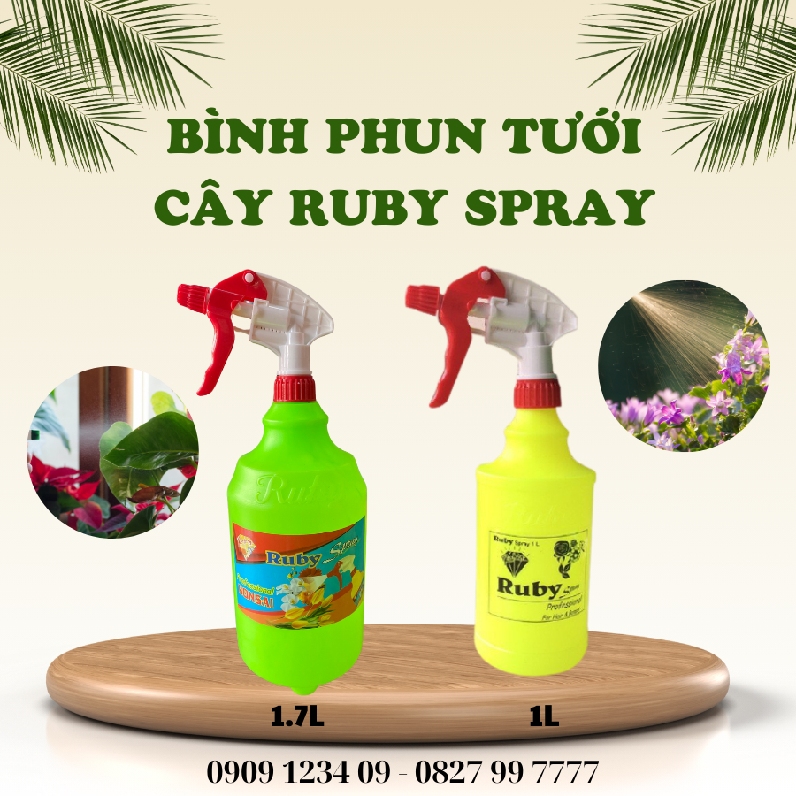 Bình phun tưới cây Ruby Spray cho Bonsai 2