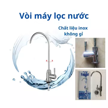 Vòi máy lọc nước inox không gỉ dùng cho các máy lọc nước RO gia đình