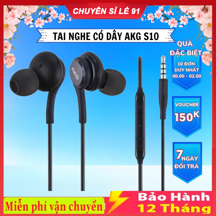 Tai nghe AKG samsung S8 S9 S10 S20 S21 S22 Note 8 Note 9 Note 10 Note ...