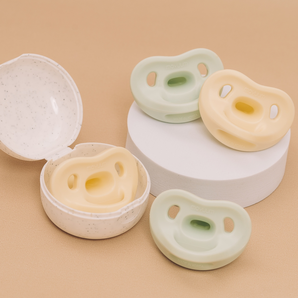 Ảnh Ti giả 100% silicon Moyuum - 6m+ - Màu hồng dâu 3