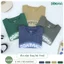 Áo Cộc Tay Cổ Tròn Cotton Bé Trai Dokma DA1555 DA2108 DA1507 DA1584 DA2869 DA2873