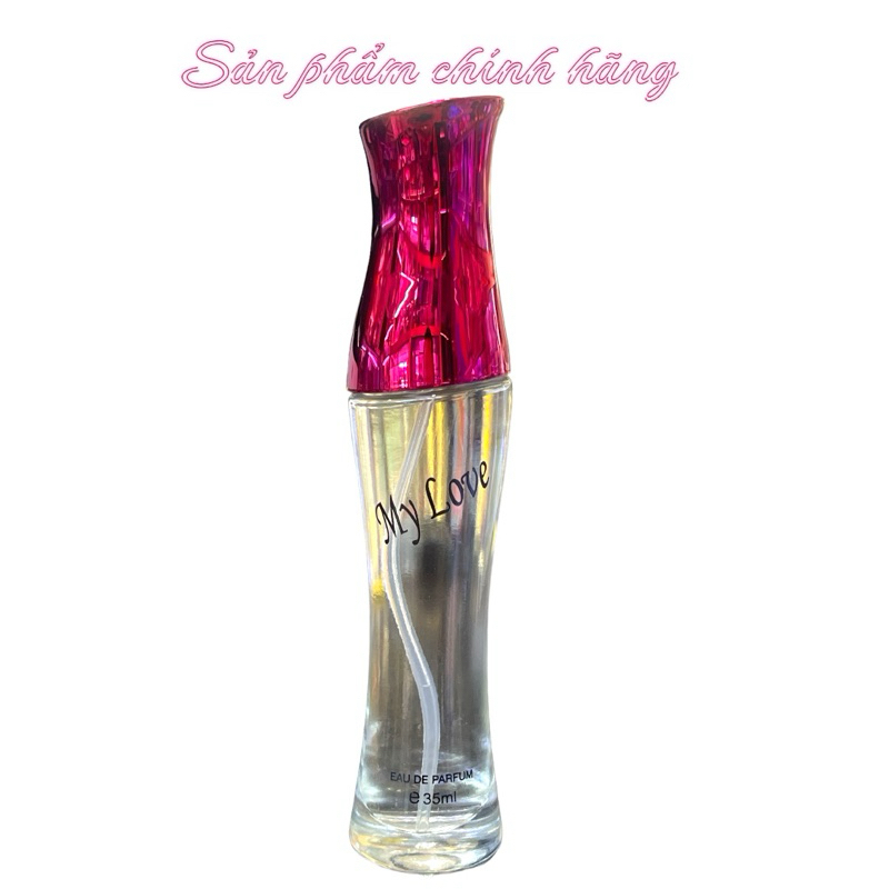 Nước hoa Mylove màu hồng 35ml
