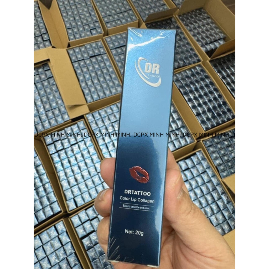Son Dưỡng Dr Tattoo Kích Màu Môi Collagen Sau Xăm 20g