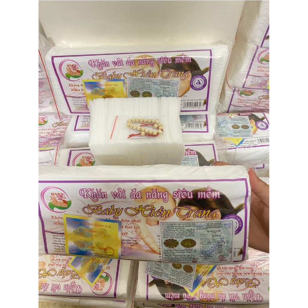 Khăn Giấy Khô Đa Năng Hiền Trang 💖𝐅𝐑𝐄𝐄 𝐒𝐇𝐈𝐏💖 Combo 10 Gói 170g-200g Khăn Khô Đa Năng Hiền Trang Siêu Mềm - An Toàn