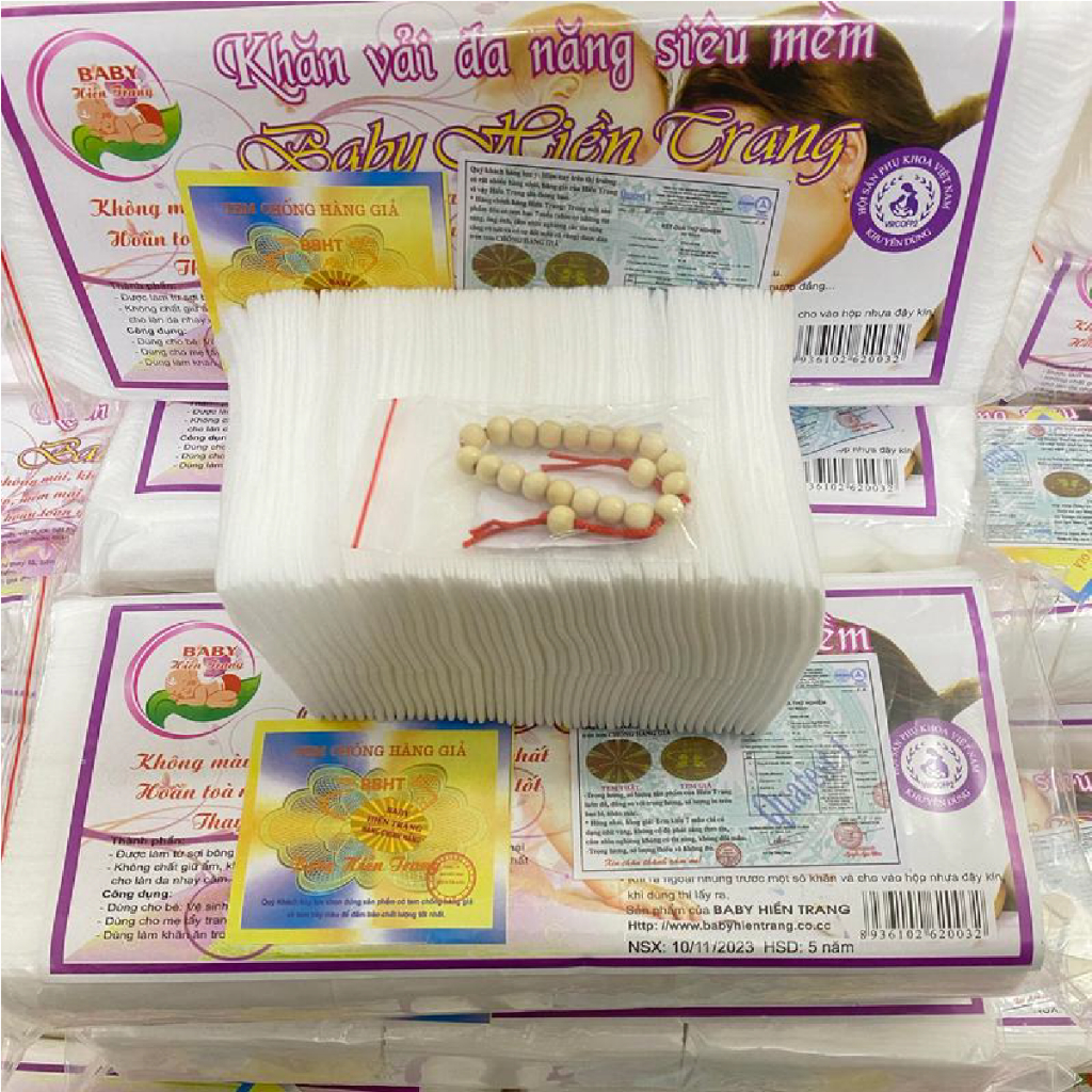 Khăn Giấy Khô Đa Năng Hiền Trang 💖𝐅𝐑𝐄𝐄 𝐒𝐇𝐈𝐏💖 Combo 10 Gói 170g-200g Khăn Khô Đa Năng Hiền Trang Siêu Mềm - An Toàn