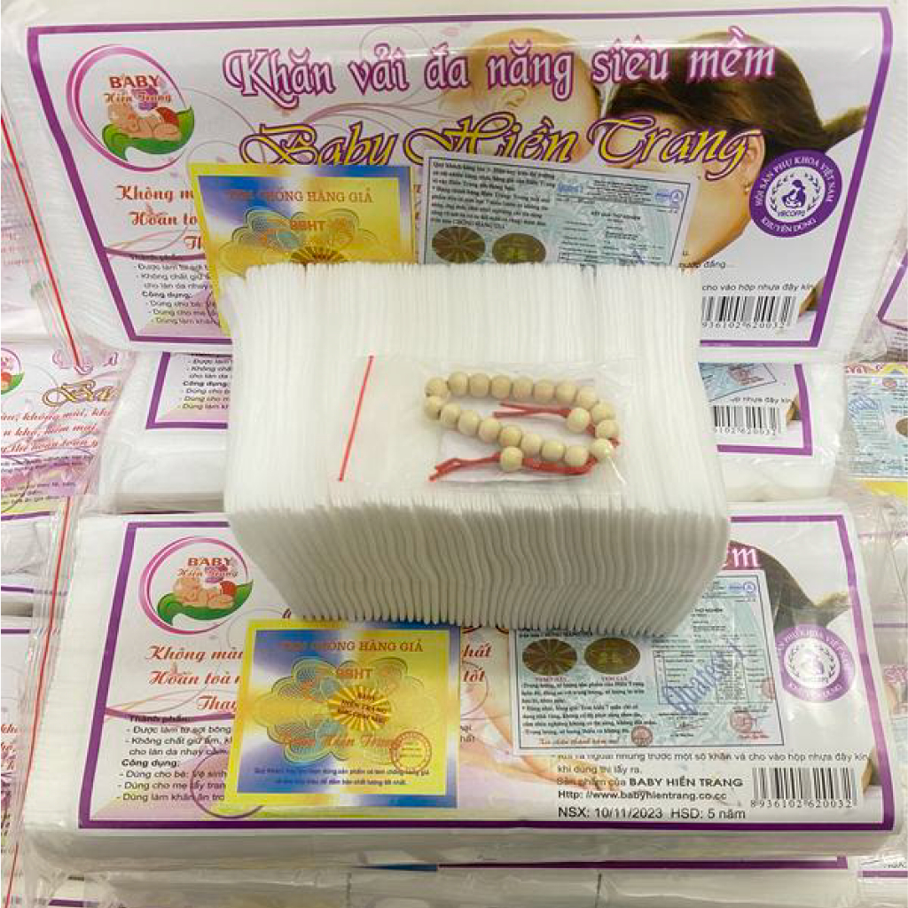 Khăn Giấy Khô Đa Năng Hiền Trang 💖𝐅𝐑𝐄𝐄 𝐒𝐇𝐈𝐏💖 Combo 10 Gói 170g-200g Khăn Khô Đa Năng Hiền Trang Siêu Mềm - An Toàn