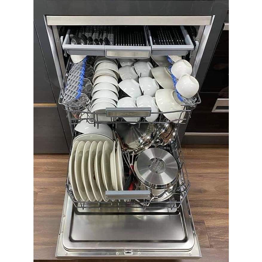 Máy Rửa Bát Eurosun SMS80EU15E Nhập Khẩu Thổ Nhĩ Kỳ Thiết Kế Màu Đen Xám Sang Trọng Cuốn Hút | Shopee Việt Nam