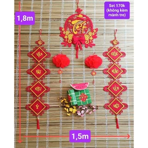 SET TRANG TRÍ TẾT Mẫu 6