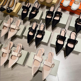 GIÀY SANDAL BÍCH MŨI HÀNG QC Fulllbox Meibaiyi - Sandal Nữ Mieo Shoes S347 S348 S351 S352