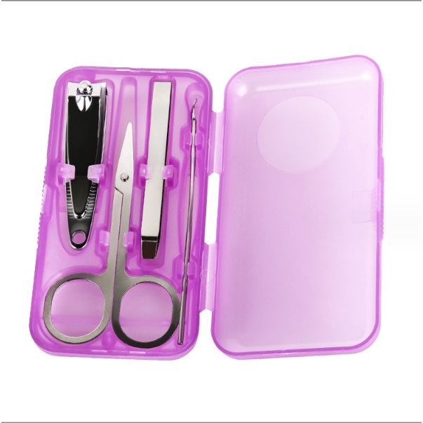 Bộ dụng cụ cắt móng tay làm đẹp 4 món - Bộ cắt móng tay tiện dụng - BMT003a