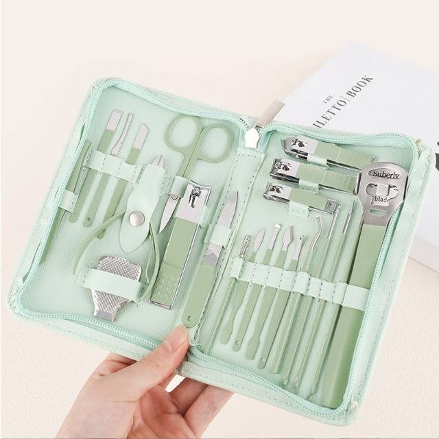 Bộ Bấm Móng Tay 22 Món CAO CẤP Đa Năng, Chất Liệu Thép Không Gỉ chất lượng cao - BMT007a
