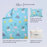 Bộ chăn gối cho bé đi học mần mon AOICONCEPT cao cấp set mẫu giáo tiểu học chất liệu Cotton và lụa Tencel — ảnh 2