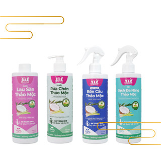 Set quà tết tẩy rửa sinh học Nhà Sạch Đón Xuân Sang Zafami 4 chai 500mL