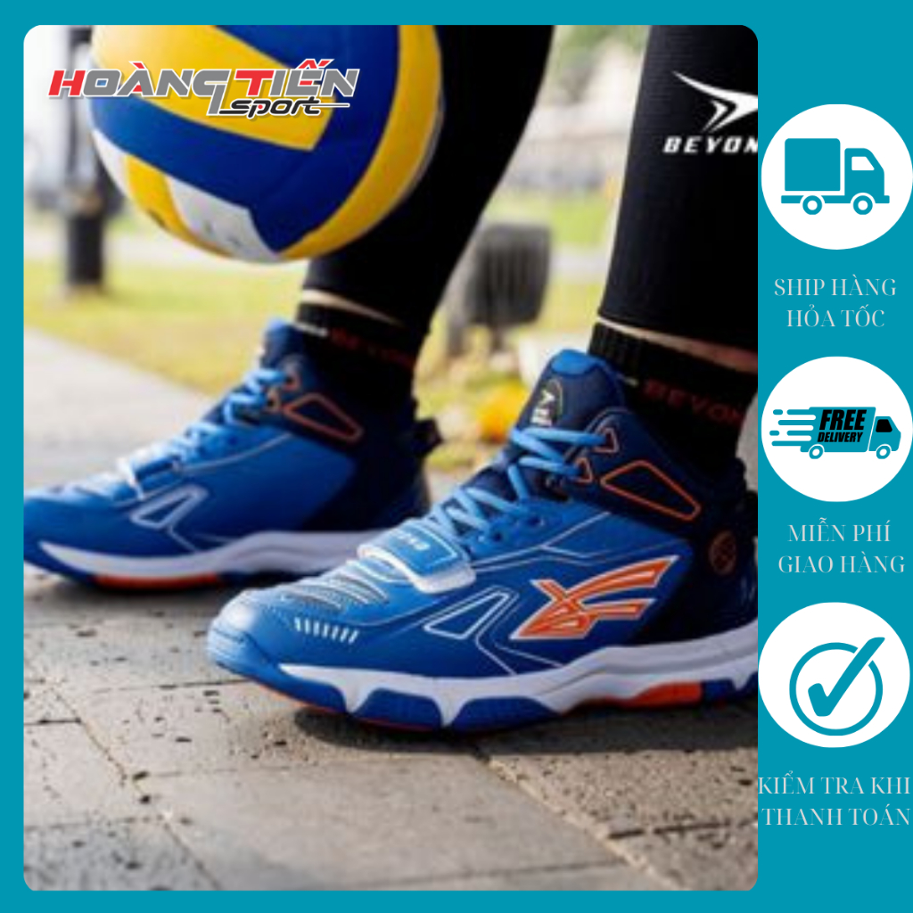 Giày Bóng Chuyền Beyono Thunder - Blue | Shopee Việt Nam