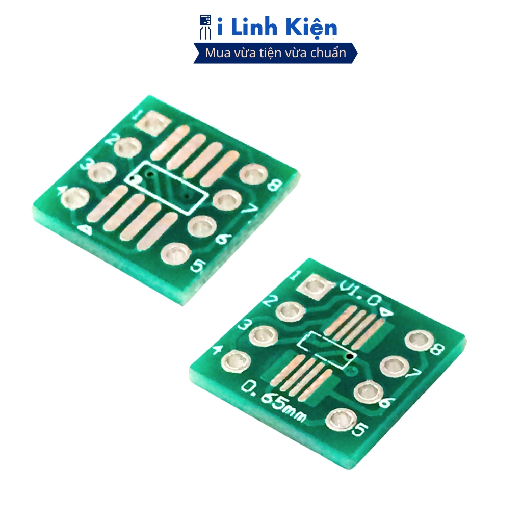 PCB chuyển đổi từ SOP8-DIP8 loại tốt ilinhkien