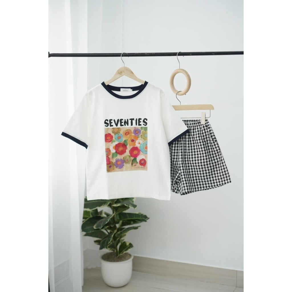 Sét bộ nữ mặc nhà in hình JULY, Đồ bộ đùi nữ chất thun Cotton mềm mát trẻ trung
