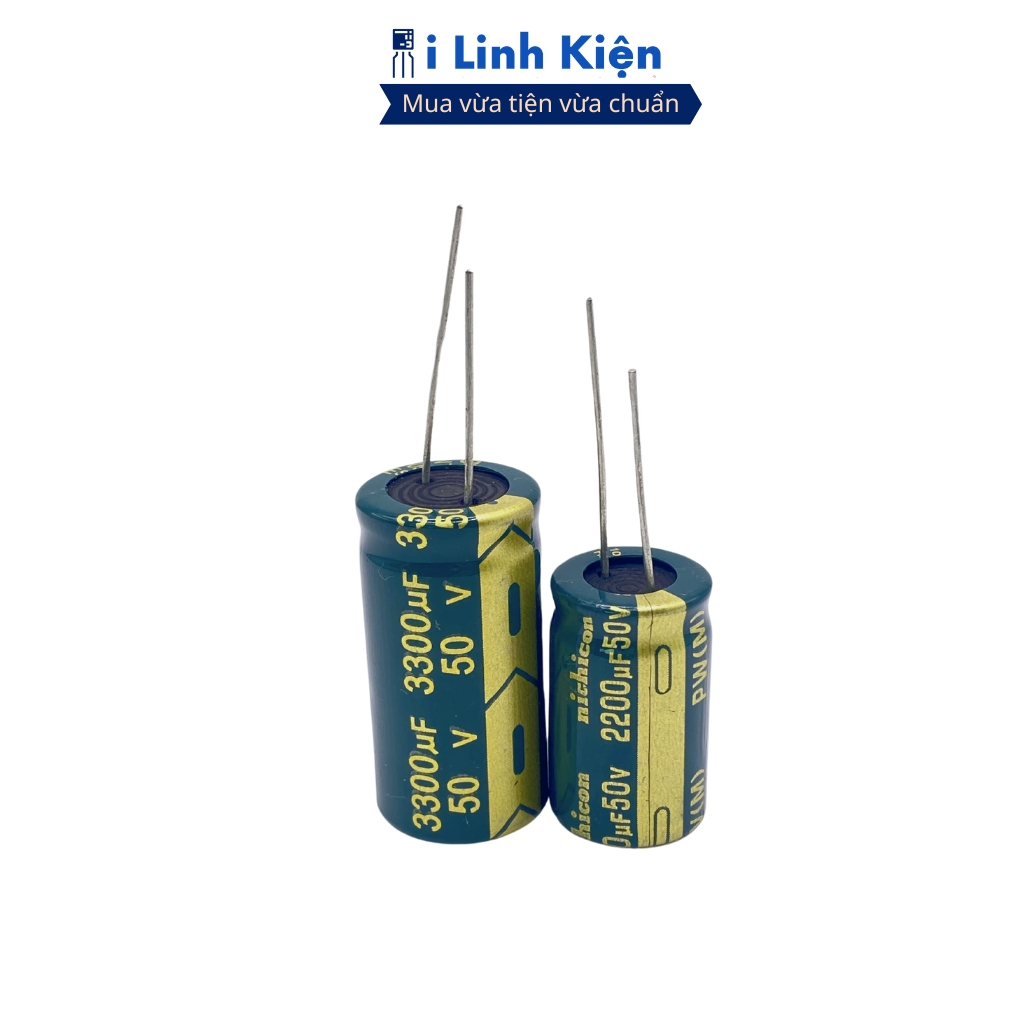 Tụ hoá 50V 2200UF chính hãng JCON ilinhkien