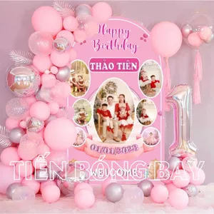 Bóng Bay Trang Trí Sinh Nhật In Phông In Ảnh In Tên Tiến Bóng Bay