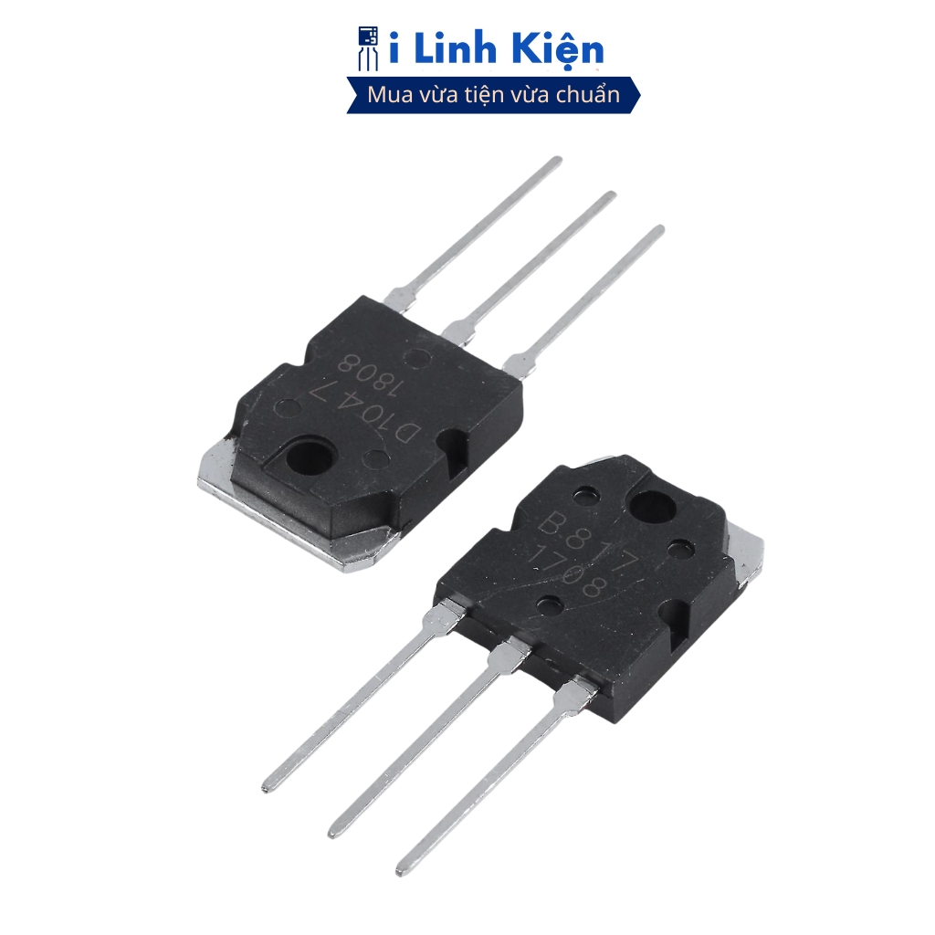 Cặp sò D1047 B817 12A 160V TO-3P mới chất lượng cao ilinhkien