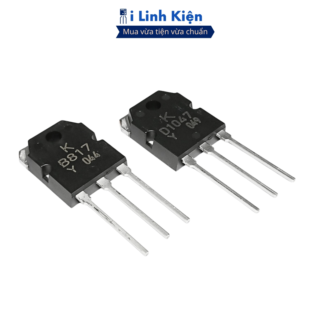 Cặp sò D1047 B817 12A 160V TO-3P mới chất lượng cao ilinhkien