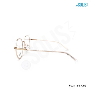 Gọng kính KL hiệu Velocity VL27114 - KÍNH KIM LOẠI HIỆU VELOCITY VL27114 KÍCH THƯỚC 52-17-142