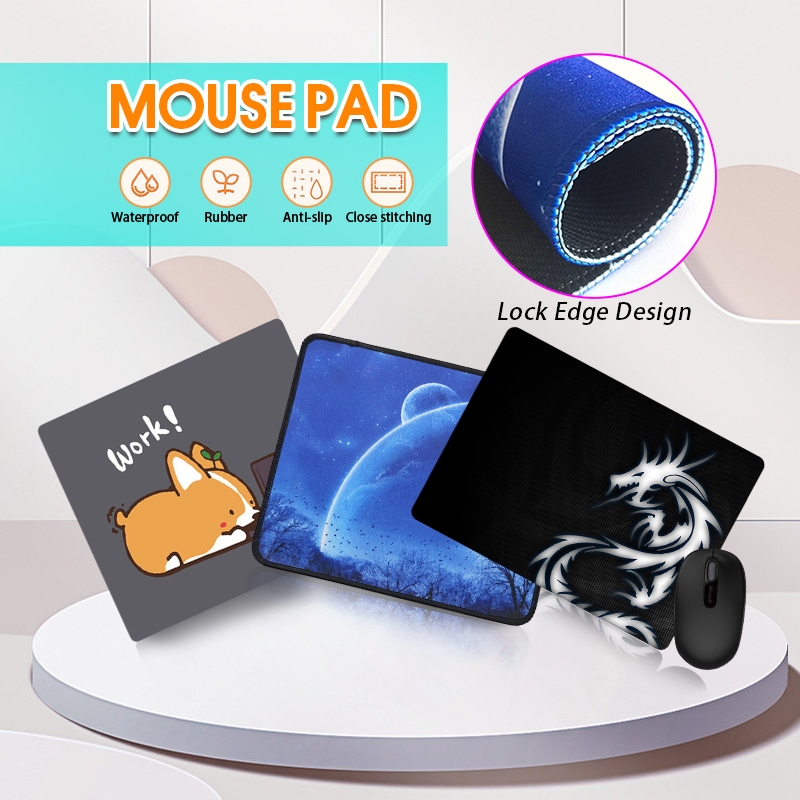 Miếng lót chuột, mouse pad nhỏ dùng trong văn phòng,Miếng lót chuột máy tính game siêu dễ thương kích thước 26x21