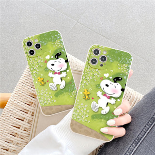 Ốp lưng iphone BVC cún trên nền cỏ xanh Cho Iphone 15 13 14 12 11 Pro  MAX X XR  XS MAX 7 8P 6S e1750