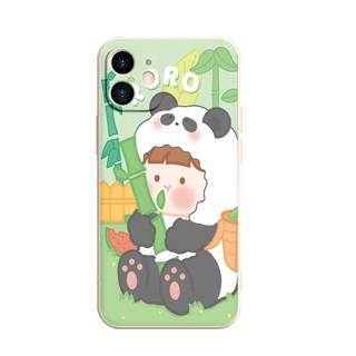 Ốp lưng iphone BVC Hình Em Bé Gấu trúc  Cho Iphone 15 13 14 12 11 Pro  MAX X XR  XS MAX 7 8P 6S e1731