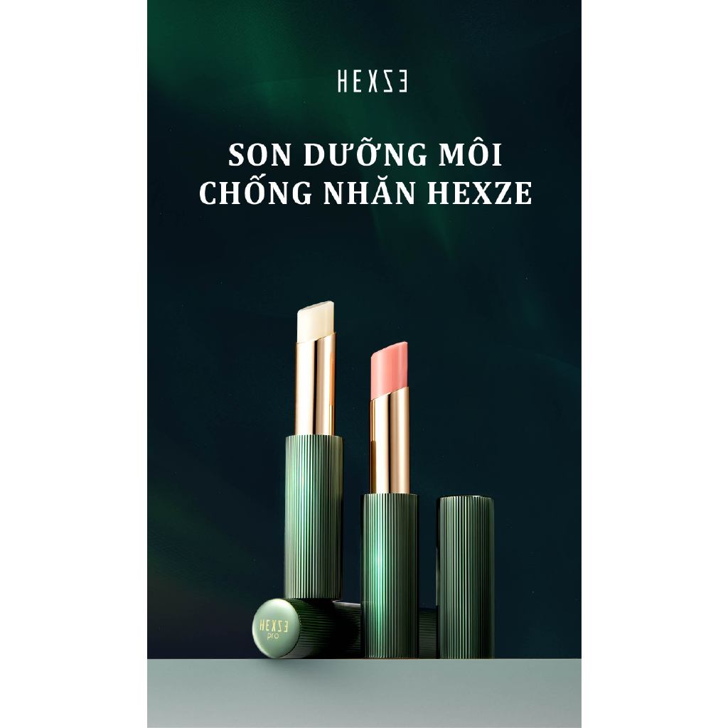Son dưỡng Peptide dưỡng ẩm, mềm môi HEXZE, chống nhăn môi, săn chắc, làm đầy rãnh môi cho đôi môi căng mọng