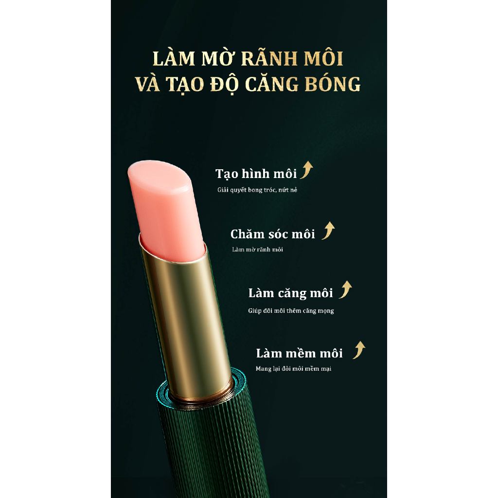 Son dưỡng Peptide dưỡng ẩm, mềm môi HEXZE, chống nhăn môi, săn chắc, làm đầy rãnh môi cho đôi môi căng mọng