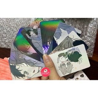 [hàng sẵn] Đêm Bên Bờ Biển | Hộp card laser 55 tấm nhân vật truyện BL Manhwa Tề Chu / Kim Eui Hyun Yeo Tae Ju