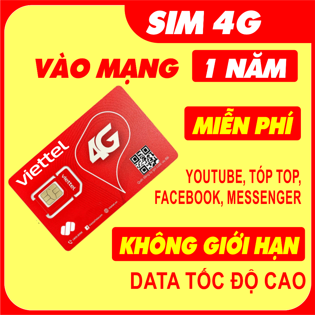 Sim 4G Viettel 1 N M V O M Ng Kh Ng Gi I H N Data T C Cao Truy C P   Vn 11134207 7r98o Lqufruk1ut9541