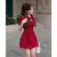 🧧 SET KHOÁC + ĐẦM CÚP NGỰC ĐỎ - TẾT XINH 🔥Hoả tốc🔥 𝐌𝐄𝐎𝐈𝐍𝐃𝐀𝐇𝐎𝐔𝐒𝐄