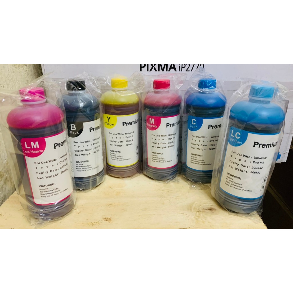Mực Premium ink loại 500ml cho máy in màu Canon ix6770, ix6860,ix6820 ...