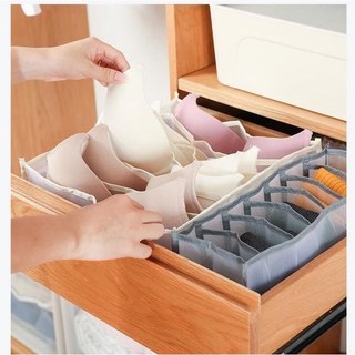 Hộp  đồ lót sét 3 cái nhiều ngăn ,Hộp vải đựng đồ lót  tất vớ