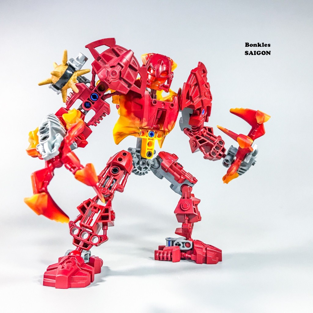 Đồ Chơi Mô Hình Vintage lắp ráp LEGO Bionicle Glatorian 8979 Malum ...