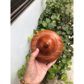 Thố gỗ hương đựng đồ đa năng giá rè tại xưởng làng nghề tiện nhị khê