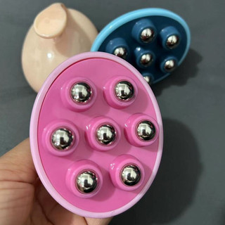 Con lăn massage 7 bi INOX - cổ vai gáy tay chân bụng giảm mỡ giảm cân