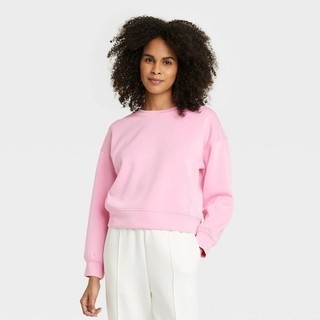16 >Bộ nỉ nữ,bộ nỉ bigsize áo cổ tròn quần jogger trẻ trung, vải cotton mịn hàng của all in motion