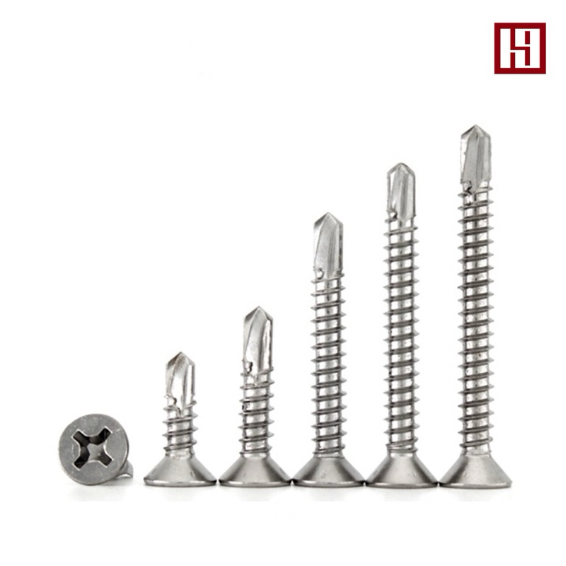Vít tự khoan, vít đuôi cá đầu Col (bịch 20 con, INOX 304). Trên 500 con ...