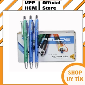 Bút bi Thiên Long Gel bấm B011