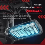 Máy hút bụi cầm tay không dây UNIQ Free A9 Pro máy hút bụi giường nệm gia đình đa năng cây hút bụi xe ô tô ga sofa mini — ảnh 4