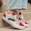 Giày Thể Thao Nữ, Sneaker bằng vải Trẻ Trung, Êm Chân, Thoáng Khí