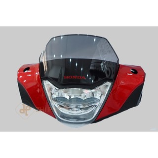 tem honda đỏ dán mão chắn gió sh ý 2009 2010 2011