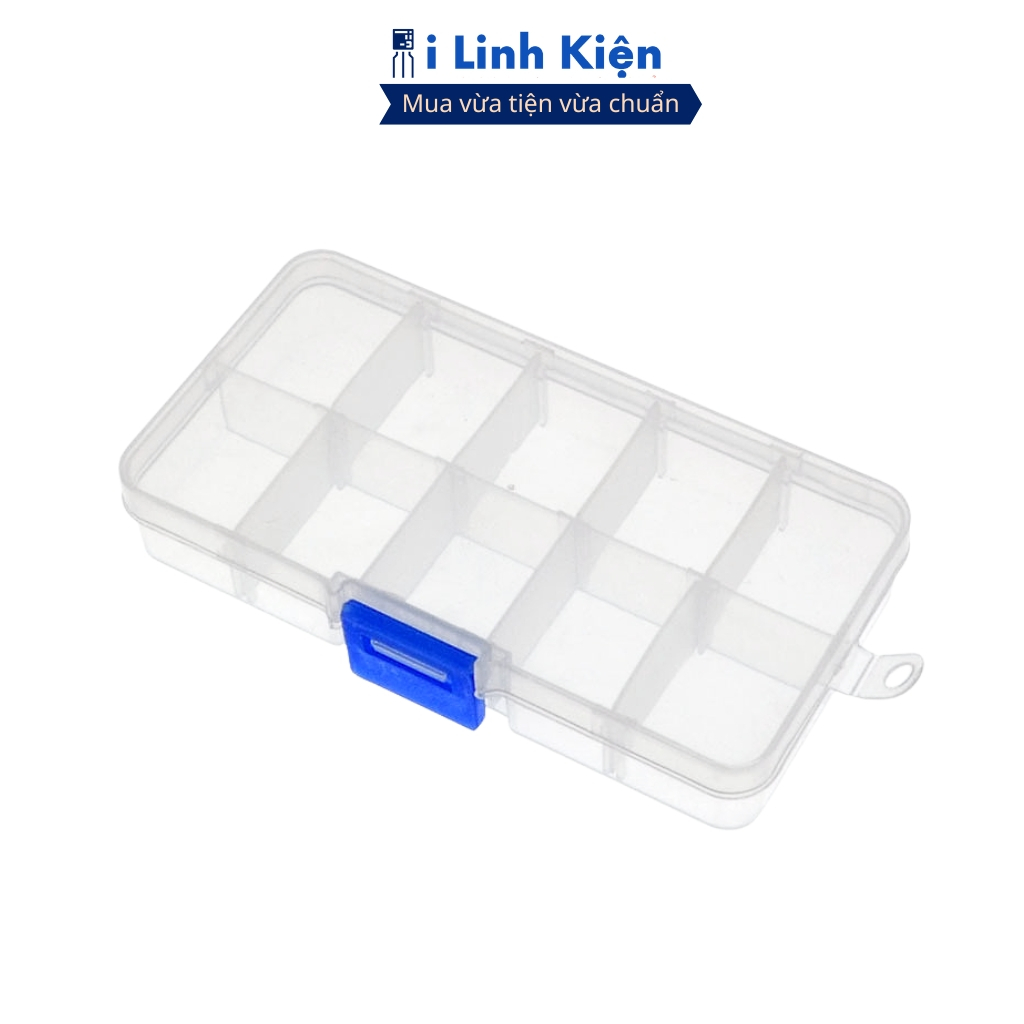 Hộp đựng linh kiện , trang sức 10/15/24/36 ngăn cao cấp có thể tháo rời ilinhkien