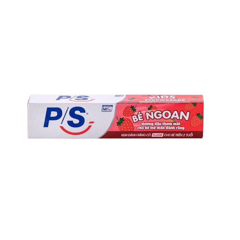 Kem đánh răng cho bé P/S Bé ngoan hương dâu 35g