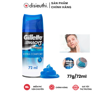 Gel de barbear Gillette MACH3 Extra Comfort com 198 g e 71 g